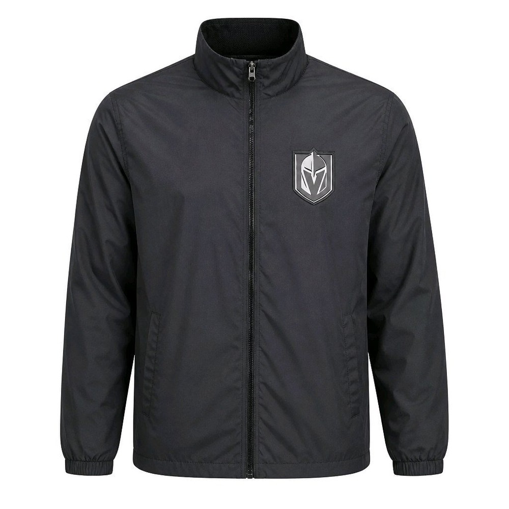 Vegas Golden Knights NHL‎ Windbreaker Jacket Black Station Casinos Men's XXL